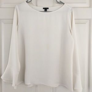 Ann Taylor winter white top